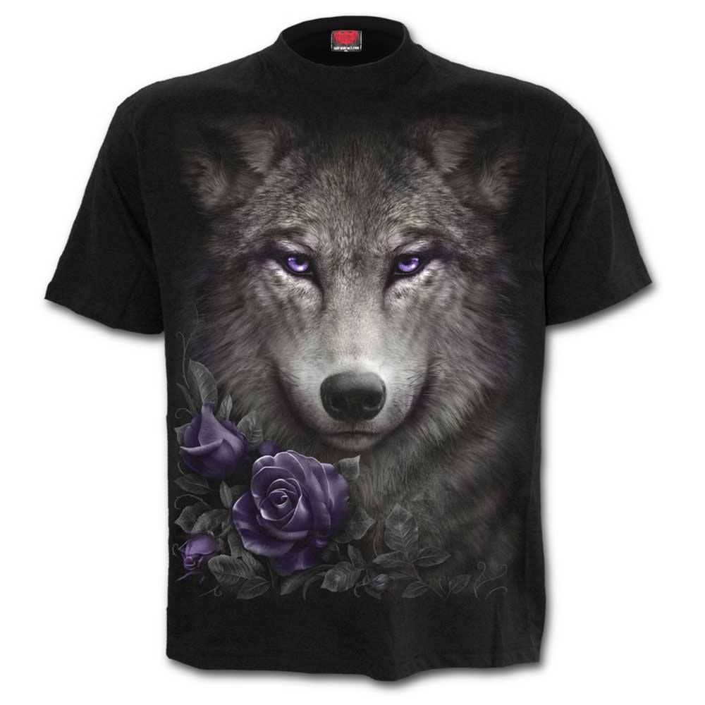 Spiral - WOLF ROSES Herren TShirt - Schwarz Product image